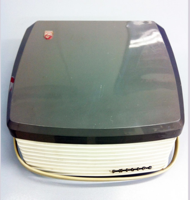 philips ag 9138 - mangiadischi grigio bianco  1